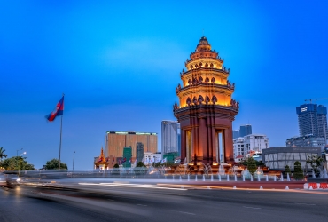 Llegada a Phnom Penh