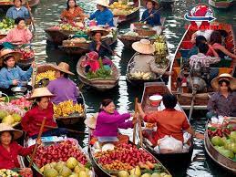 Bangkok – Mercado Flotante Damnoen Saduak – Nakhon Pathom – Kanchanaburi (D)