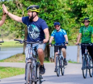 Experimentar Tailandia con una bicicleta