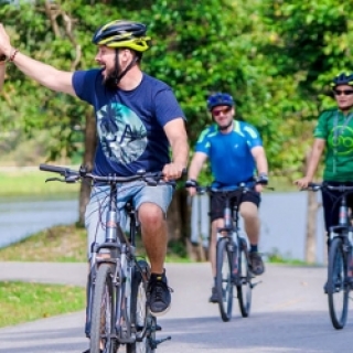 Experimentar Tailandia con una bicicleta