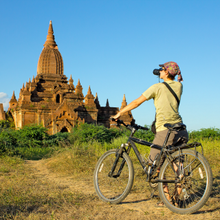 Descubriendo el patrimonio de Myanmar en bicicleta