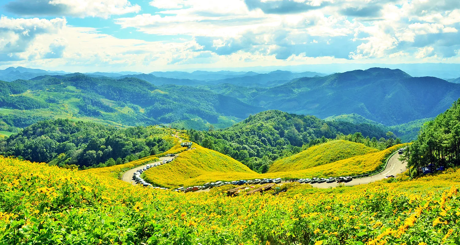 Mae Hong Son - Khun Yuam - Mae Sariang (D, A, C)