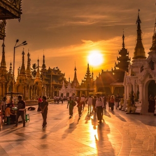 Antigua frontera por tierra de Tailandia a Myanmar