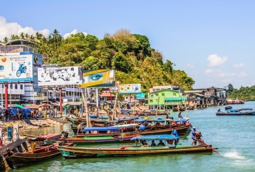 Isla Thay Yae - Kawthaung - Vuelo a Yangon (D)