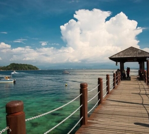 La maravillosa isla de Manukan