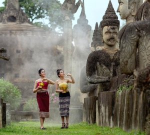 La belleza natural de Vientiane