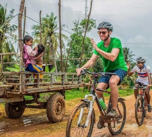 Tour de bici en Luang Prabang 