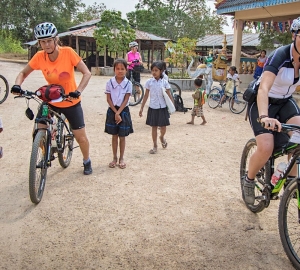 Ruta transfronteriza en bicicleta de Tailandia a Laos