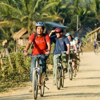 Tour de experimentar de Tailandia a Laos en bici