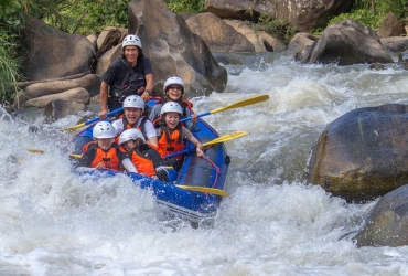 Chiang Mai - Paseo en elefante y rafting en Chiang Dao (D)