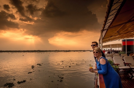 Río abajo Siem Reap - Saigón 8 días