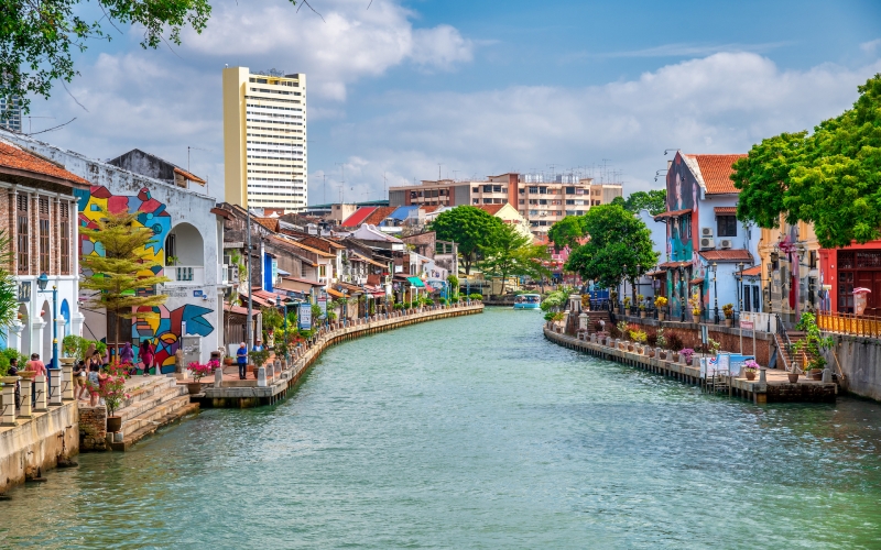 Ciudad antigua de Malacca - Patrimonio cultural mundial de Malasia